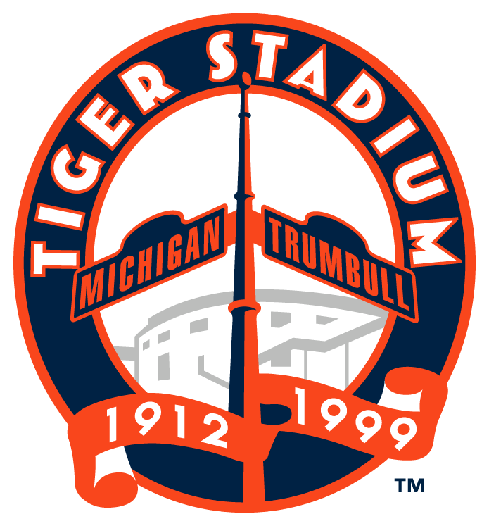Detroit Tigers 1999 Stadium Logo fabric transfer